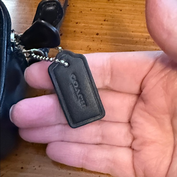 Coach Black Leather Snoopy Cossbody Bag - Picture 10 of 13